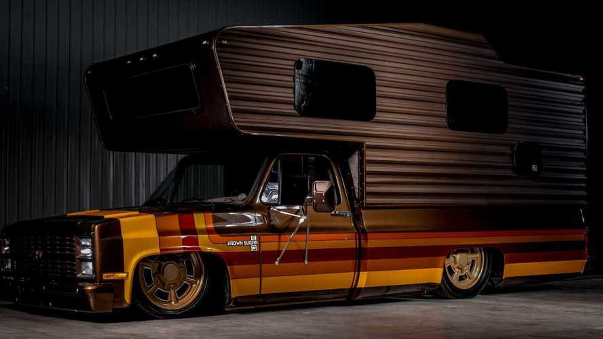 This Custom 1983 Chevy C30 Camper is For Sale