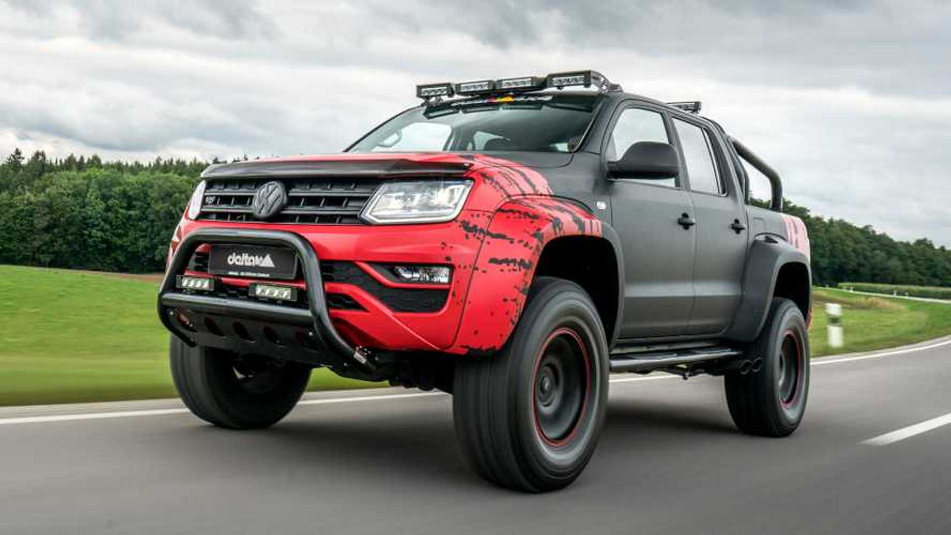 VW Amarok from German Tuner makes truck off-road ready