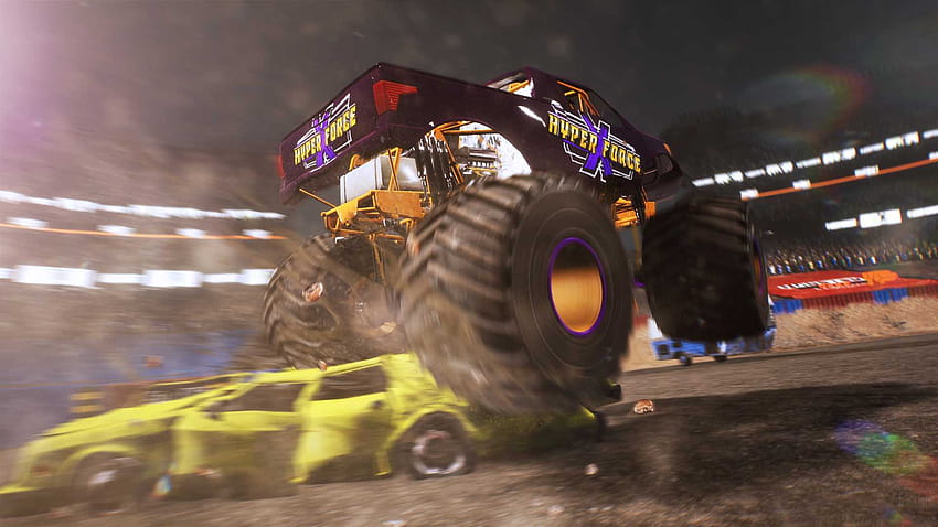 Monster Truck Video Game - Crush Cars and Rub Paint