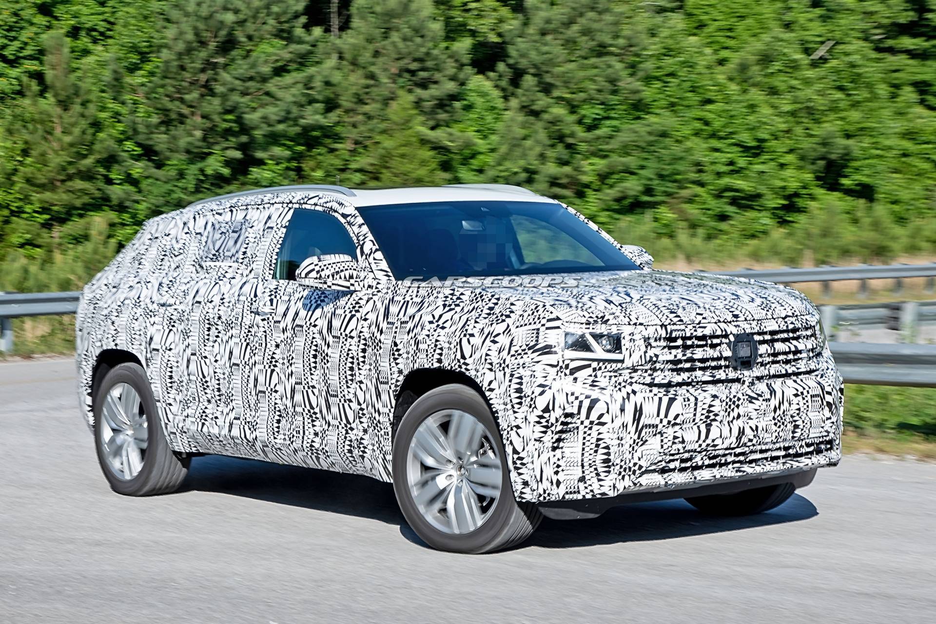 2020 VW Atlas Cross Sport Spied Inside Looking Quite Familiar