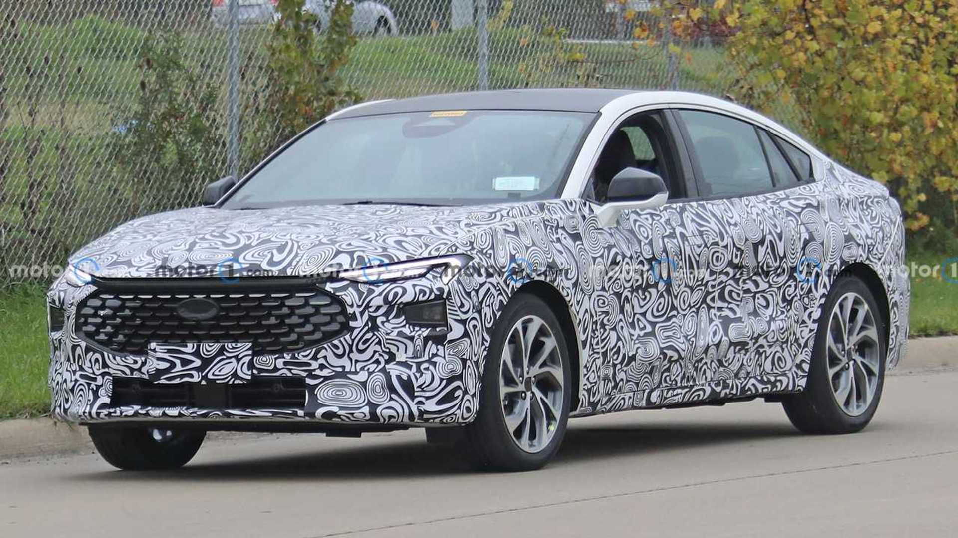 Ford Mondeo And Fusion Replacement Spied In Less Camouflage