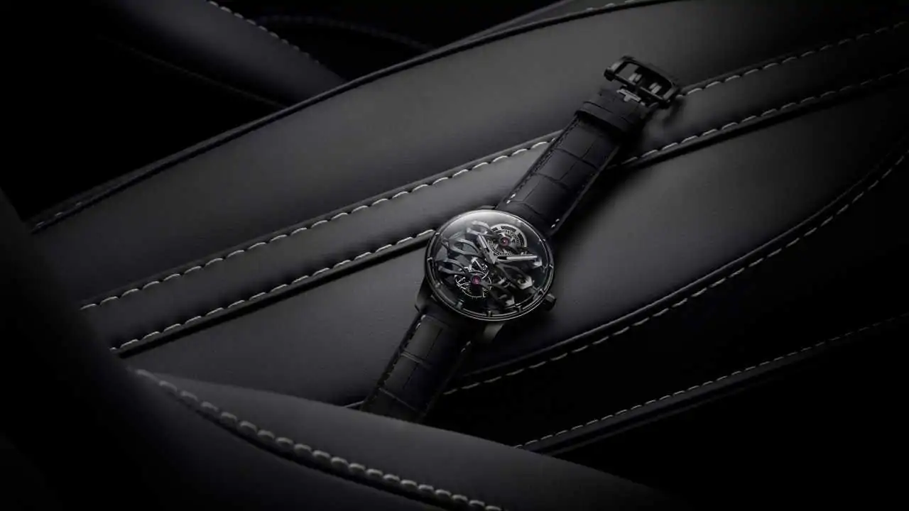 Limited-Run Aston Martin Watch With Transparent Case To Show Movement