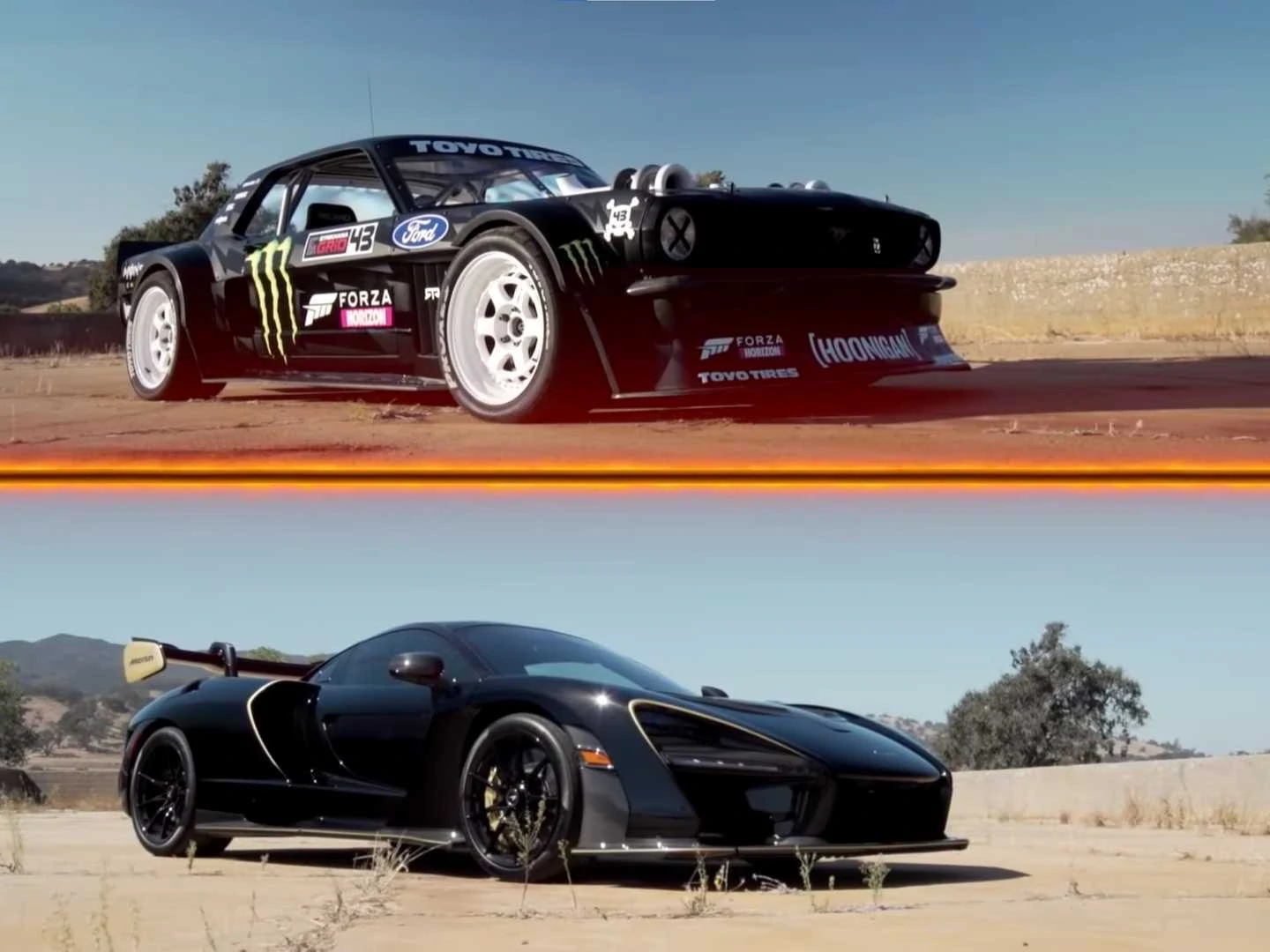 Hoonicorn Faces McLaren Senna In Quarter-Mile Drag Race