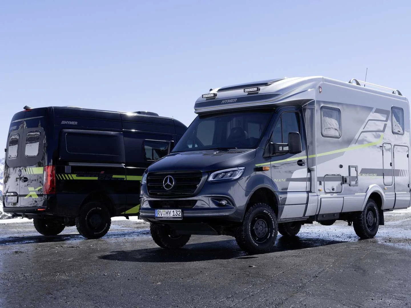 Hymer CrossOver and Camper Van Debut with Serious Off-Road Chops