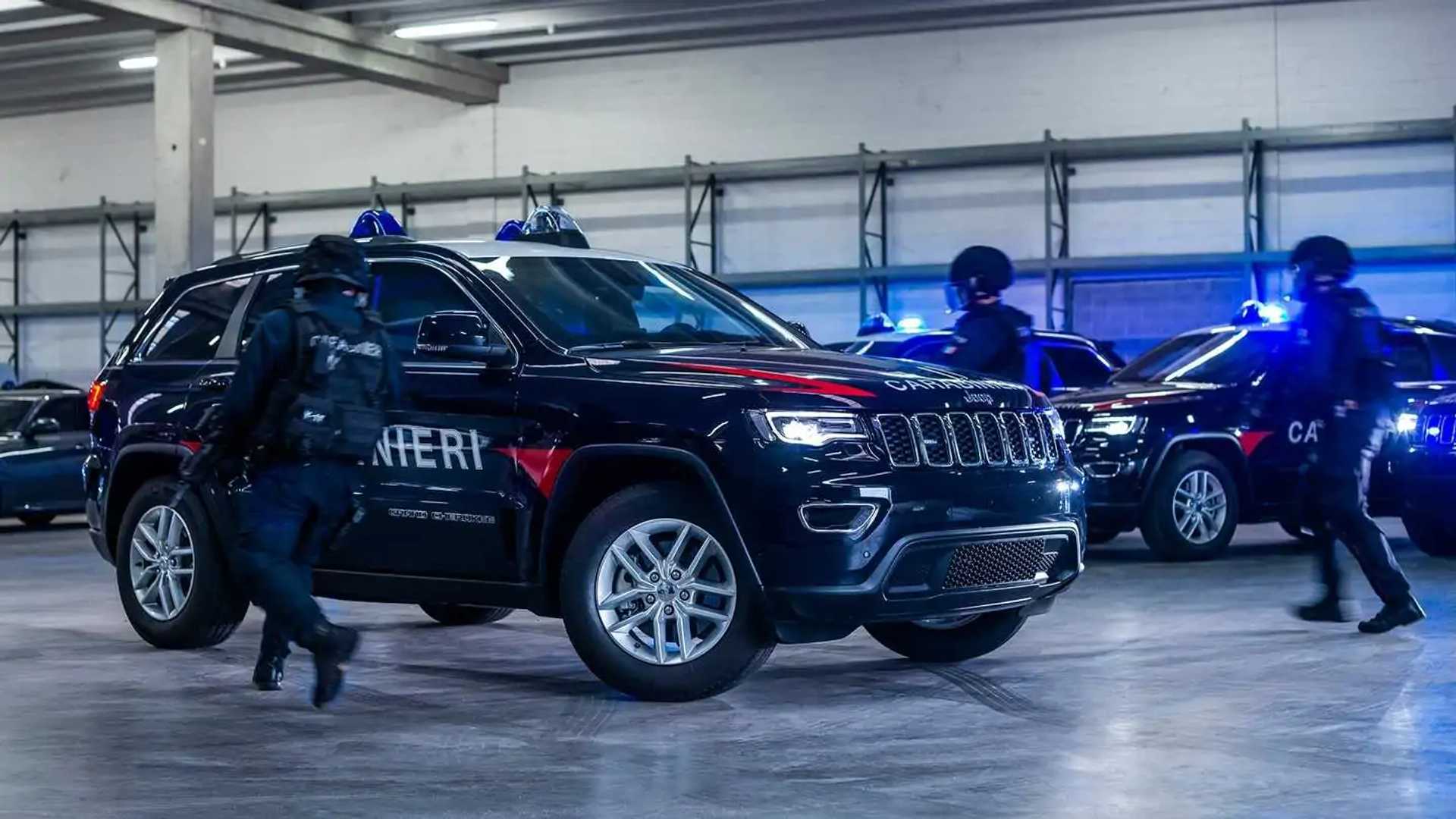 Armored Jeep Grand Cherokees Start Law Enforcement Service In Italy