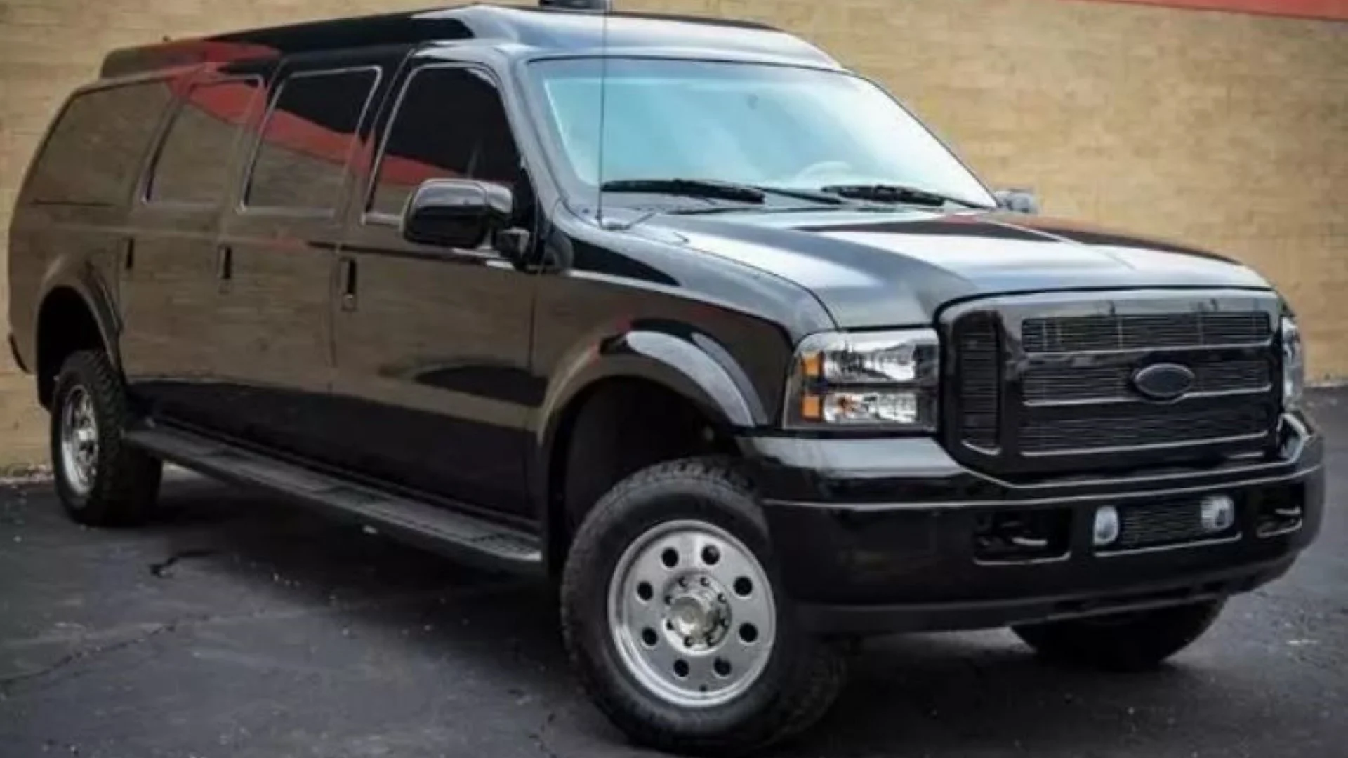 Limited Chances of Owning The King Of Jordan's Armored Ford Excursion