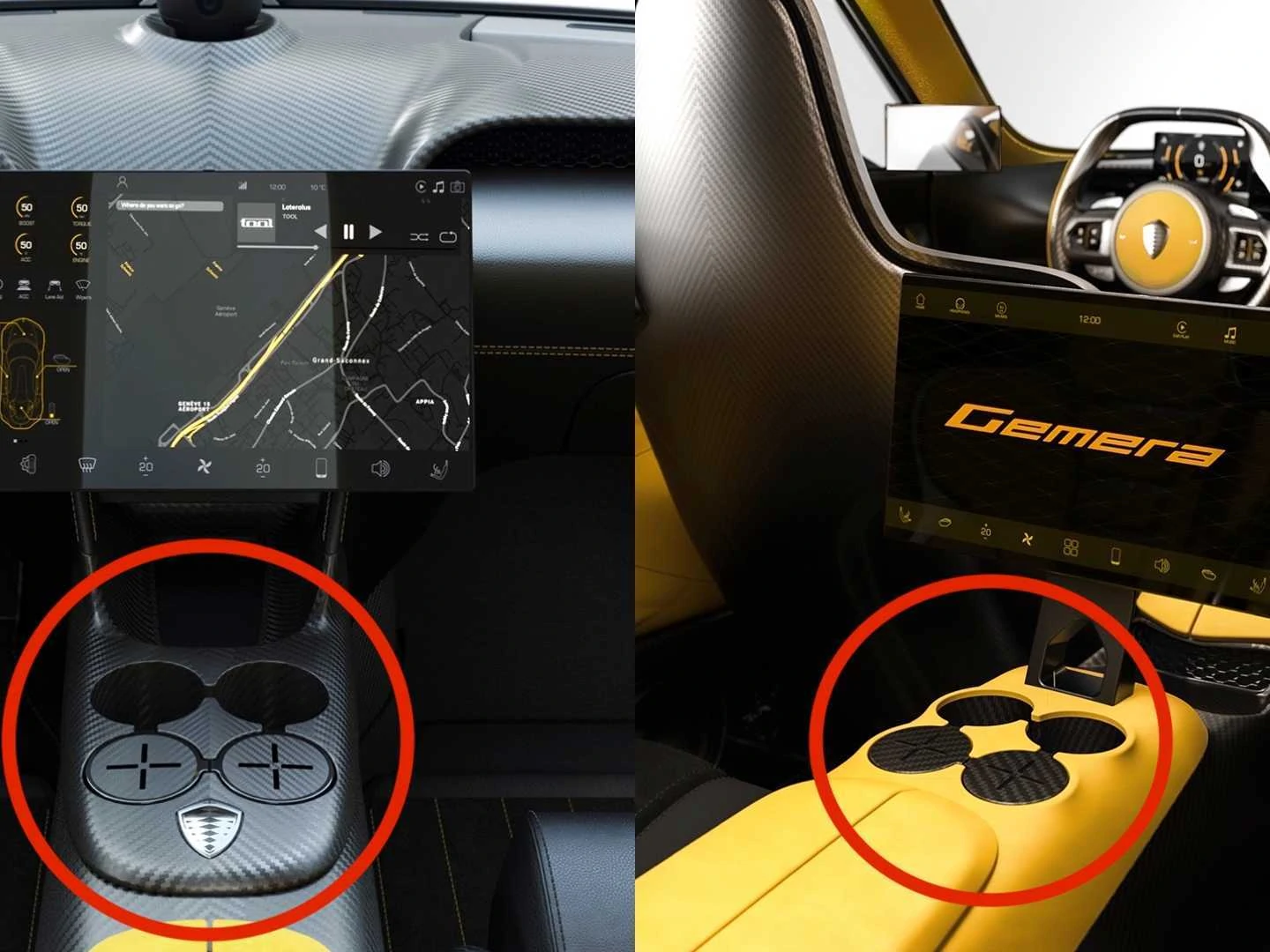 The Koenigsegg Gemera has more cupholders than a Nissan Rogue