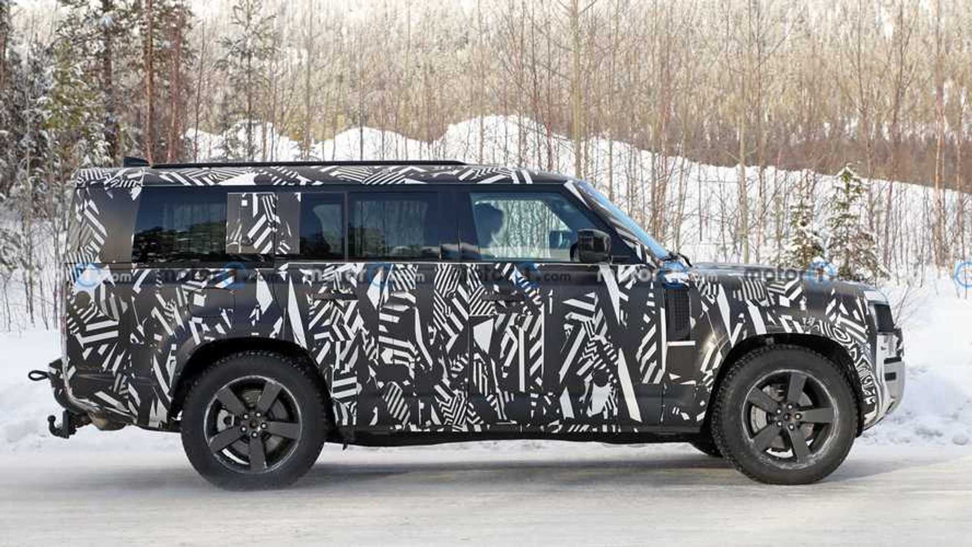 2023 Land Rover Defender 130 Found Hiding Three Rows Of Sits