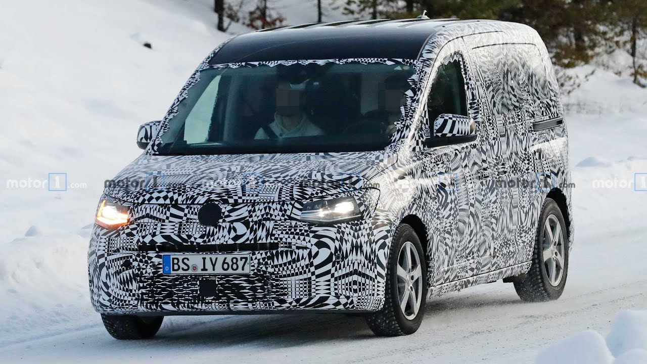 2021 VW Caddy Spy Video: A Reality Check about The Van's Style