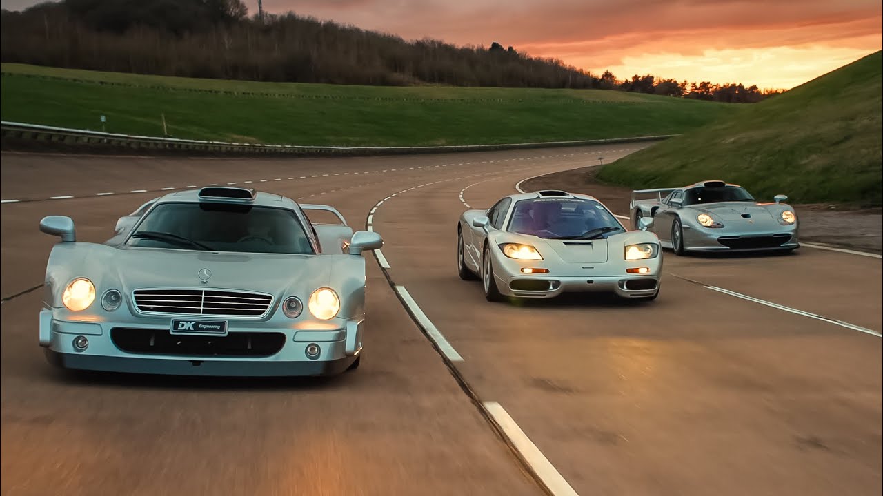 McLaren F1, Porsche 911 GT1, Mercedes CLK GTR Compared In Detailed Video