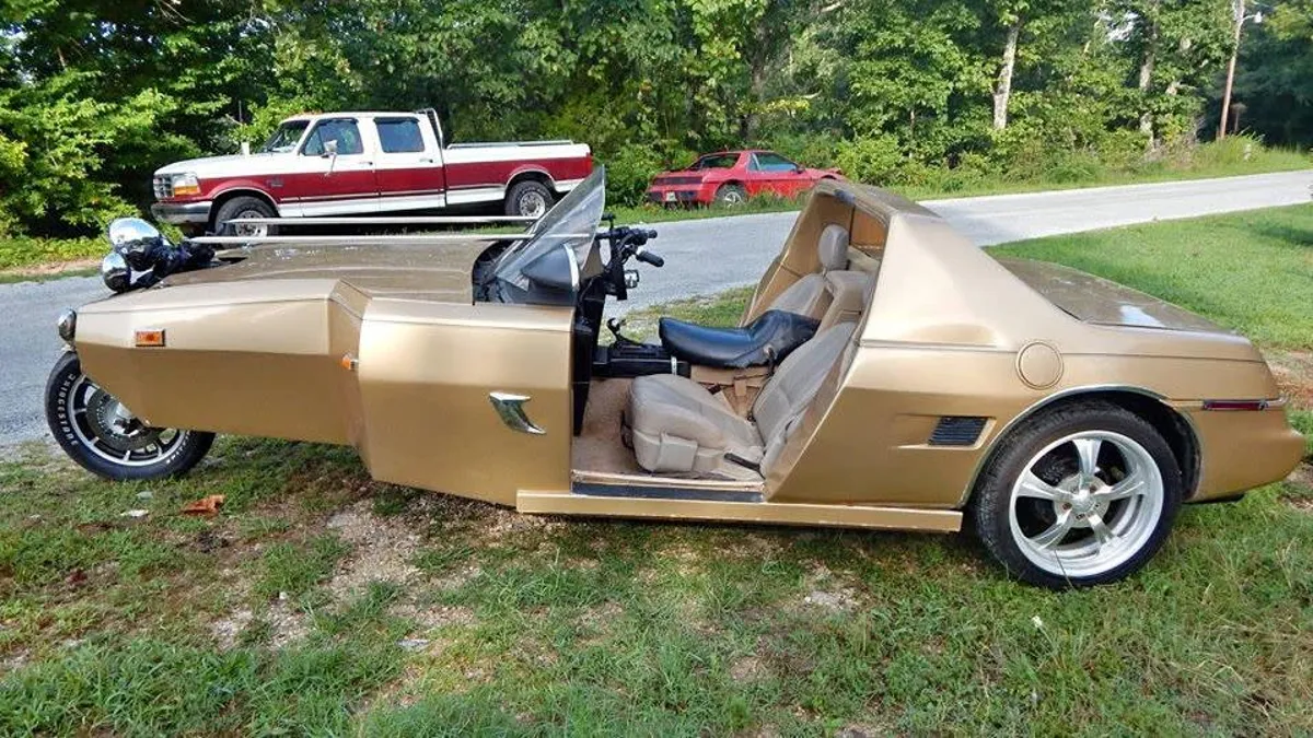 Pontiac Fiero Trike For Sale on Craigslist