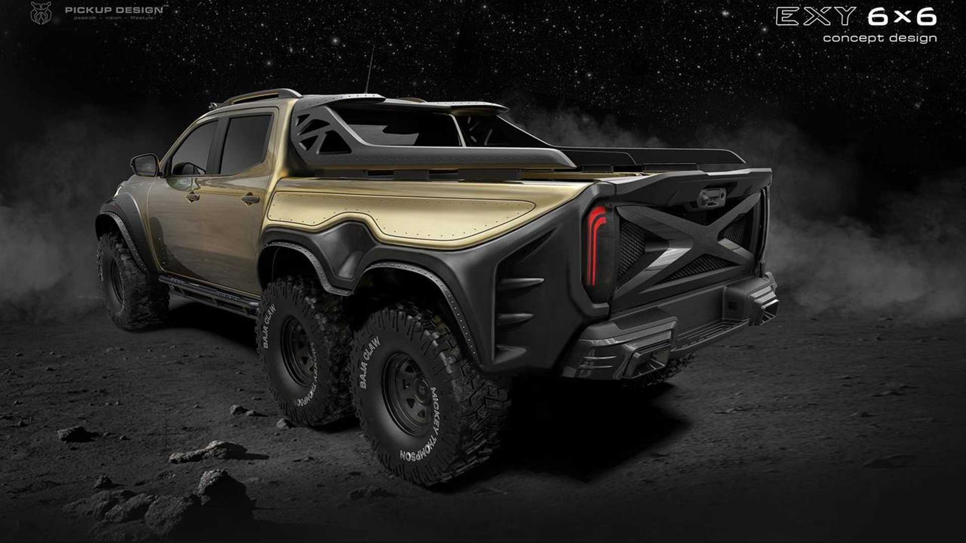 Mercedes X-Class 6X6 from Carlex Will Be A Gnarly Off-Road Rig