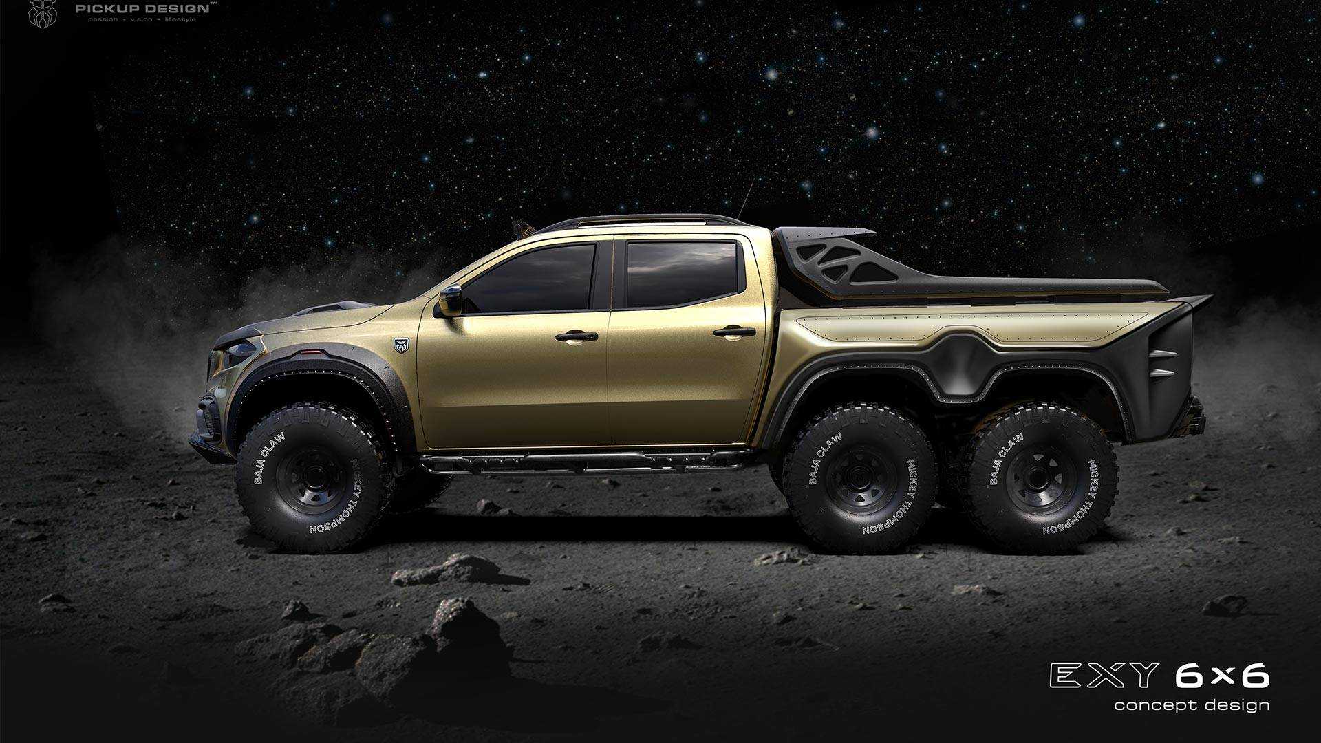 Mercedes X-Class 6X6 from Carlex Will Be A Gnarly Off-Road Rig