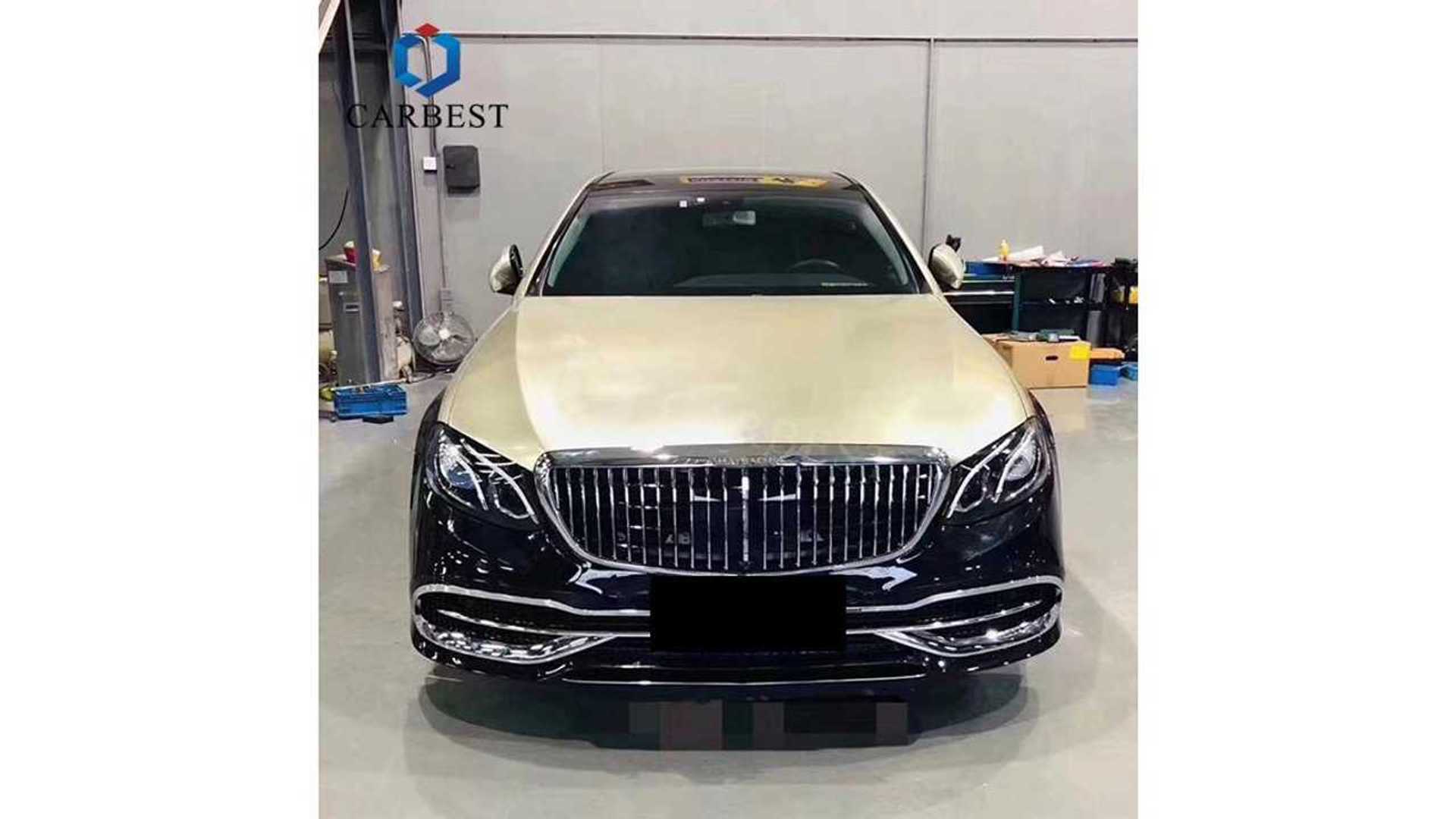 Mercedes E-Class Body Kit Makes It into Maybach S-Class Replica