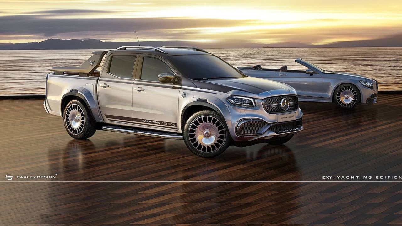 Mercedes X-Class by Carlex Design Is the Maybach of Pickup Trucks