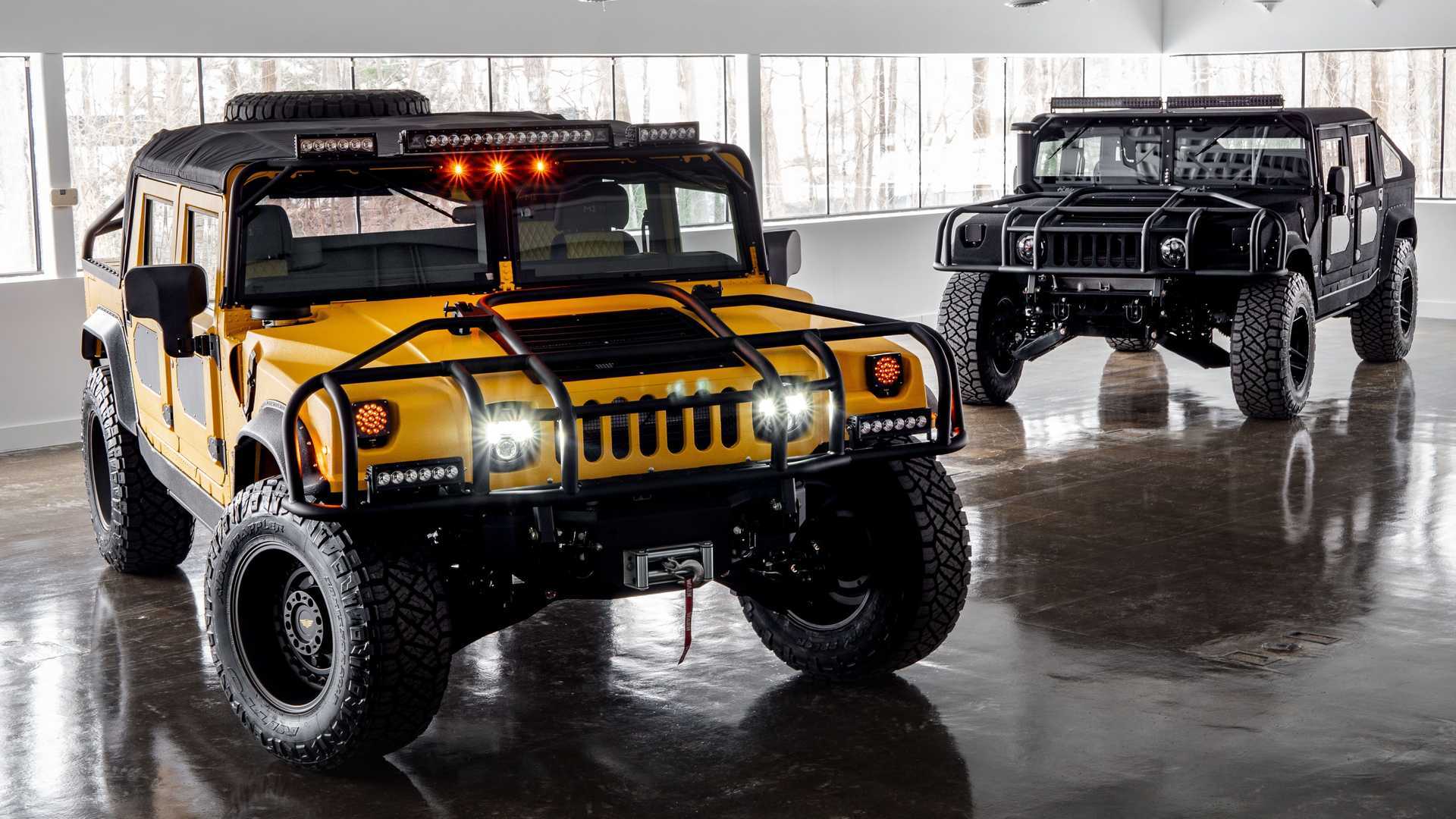 Mil-Spec Automotive M1R Adds Luxury and Power to Classic Hummer