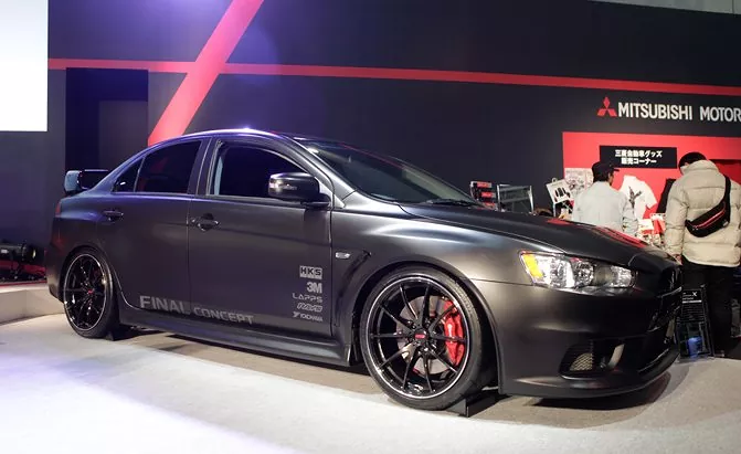 Mitsubishi Lancer Evolution X Final Concept - 480 HP