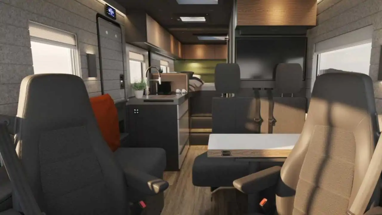 iSmove Motorhome Transforms Practically, Maximizing Usable Area