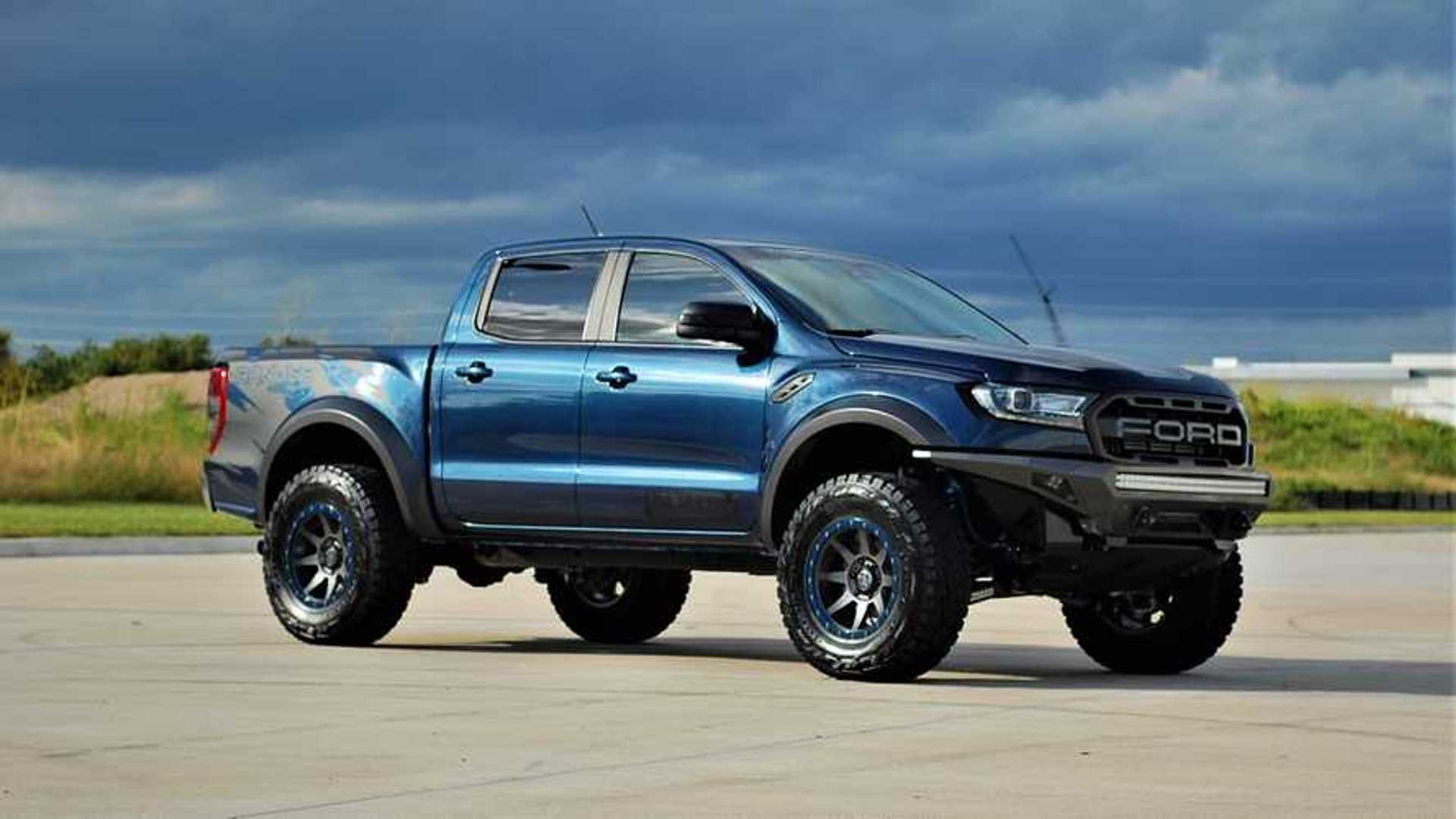 Beefy Ford Ranger Lariat X4 Will Be A Raptor At SEMA 2019.