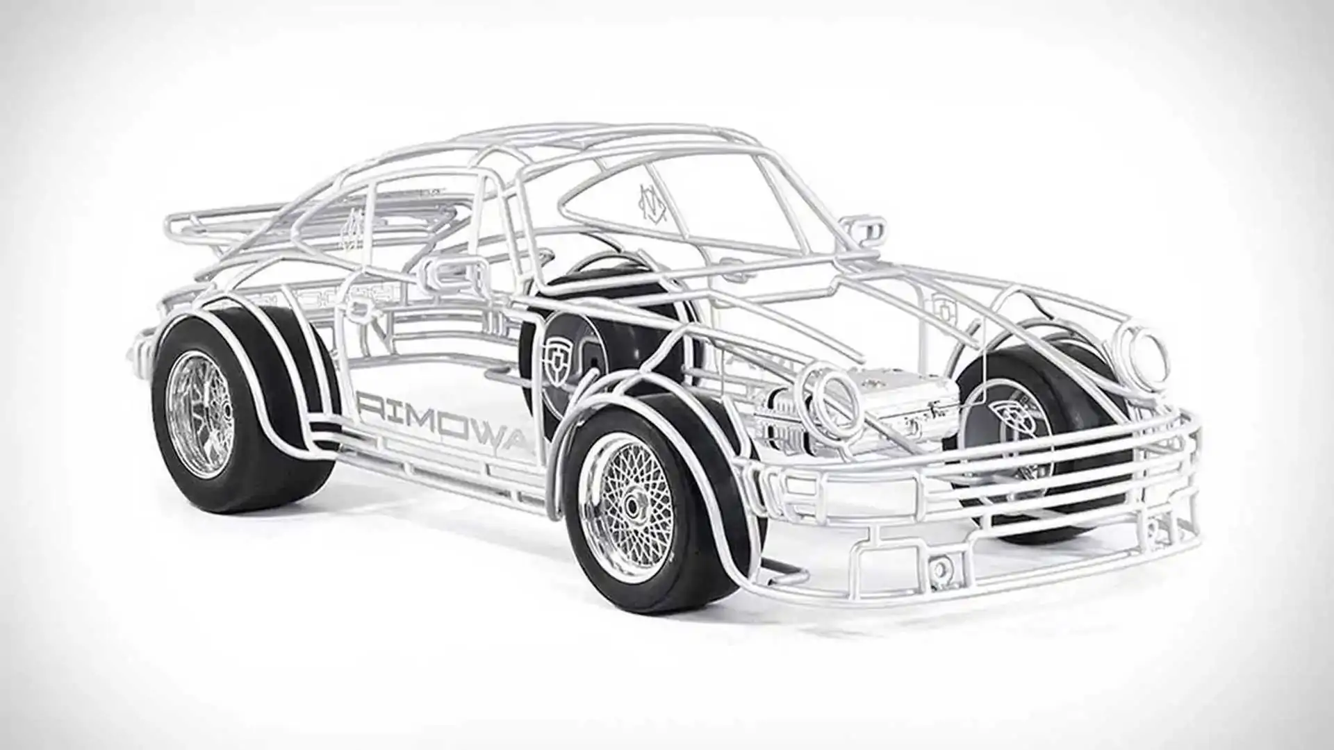 Porsche 911 Wireframe Sculpture Is True Automotive Art