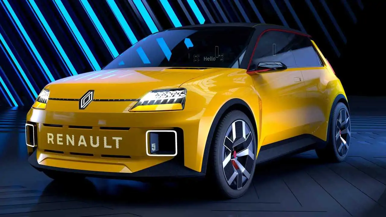 Renault 5 Alpine rendering previews a modern electric pocket rocketv