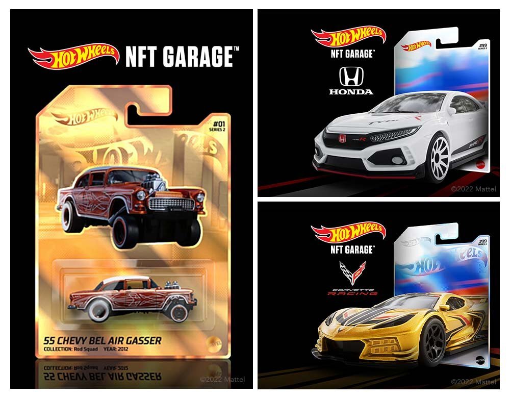 Hot Wheels releases NFT Garage Series 2, after First Series sells out