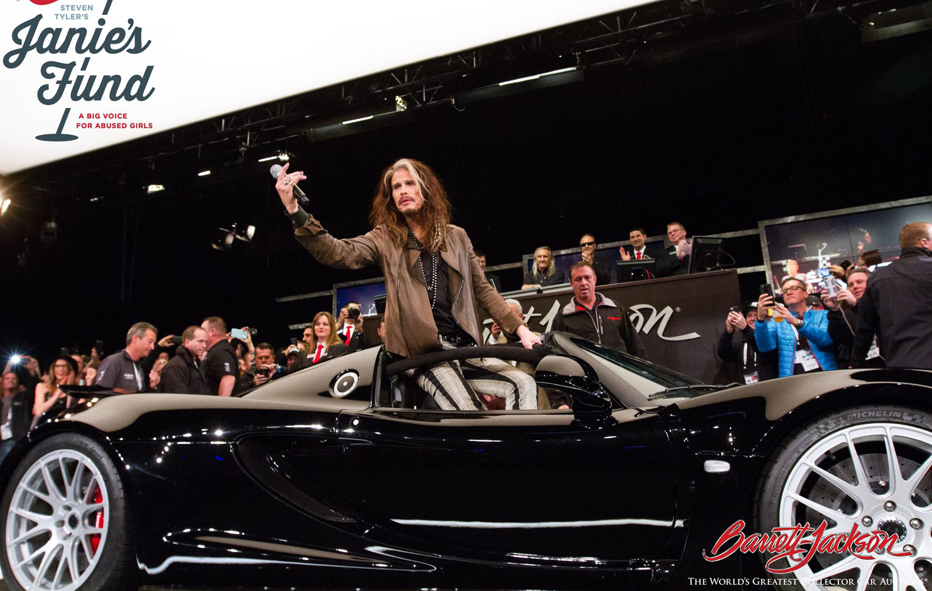 Steven Tyler's 1,200-hp Hennessey Venom sold for $800K at auction