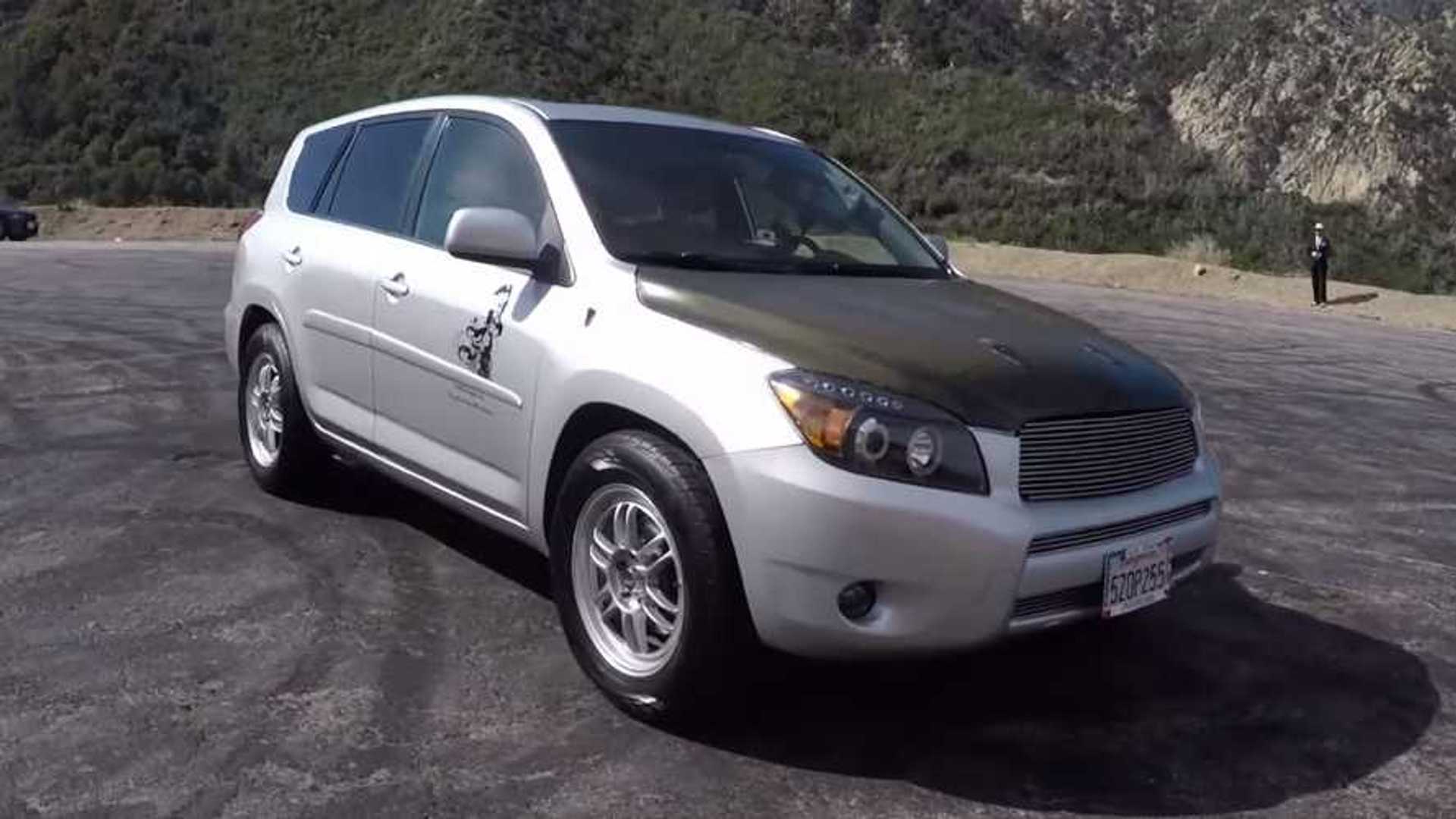 The Single-Seat Toyota RAV4 is a Supercharged, Stripped-Out SUV