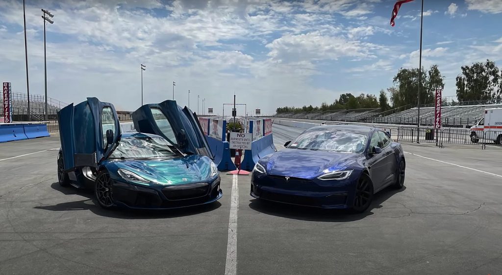 Rimac Nevera Faces Tesla Model S Plaid In Hi-Powered EV Showdown