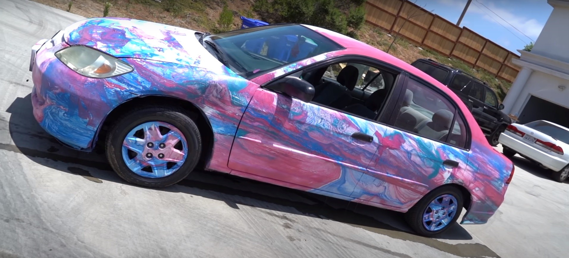 Turns Out You Can Hydro Dip An Entire Car All At Once