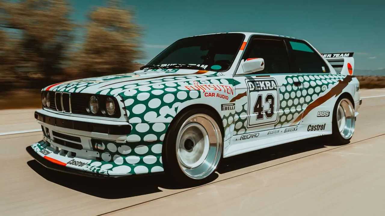 BMW E30 gets a wild makeover complete with Retro TicTac Livery