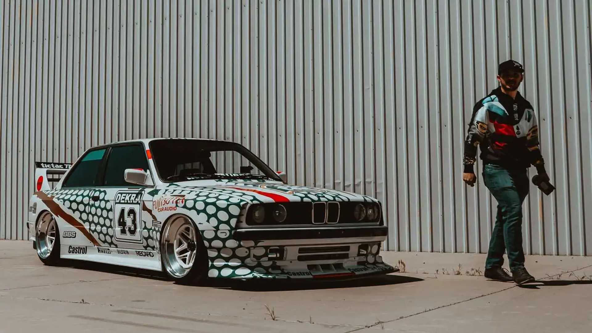 BMW E30 gets a wild makeover complete with Retro TicTac Livery