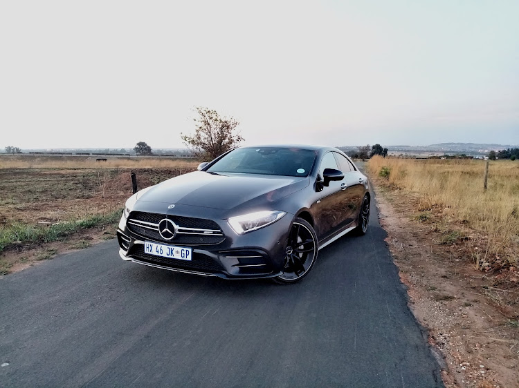 Watch A Mercedes-AMG CLS 53 go on a high-speed run