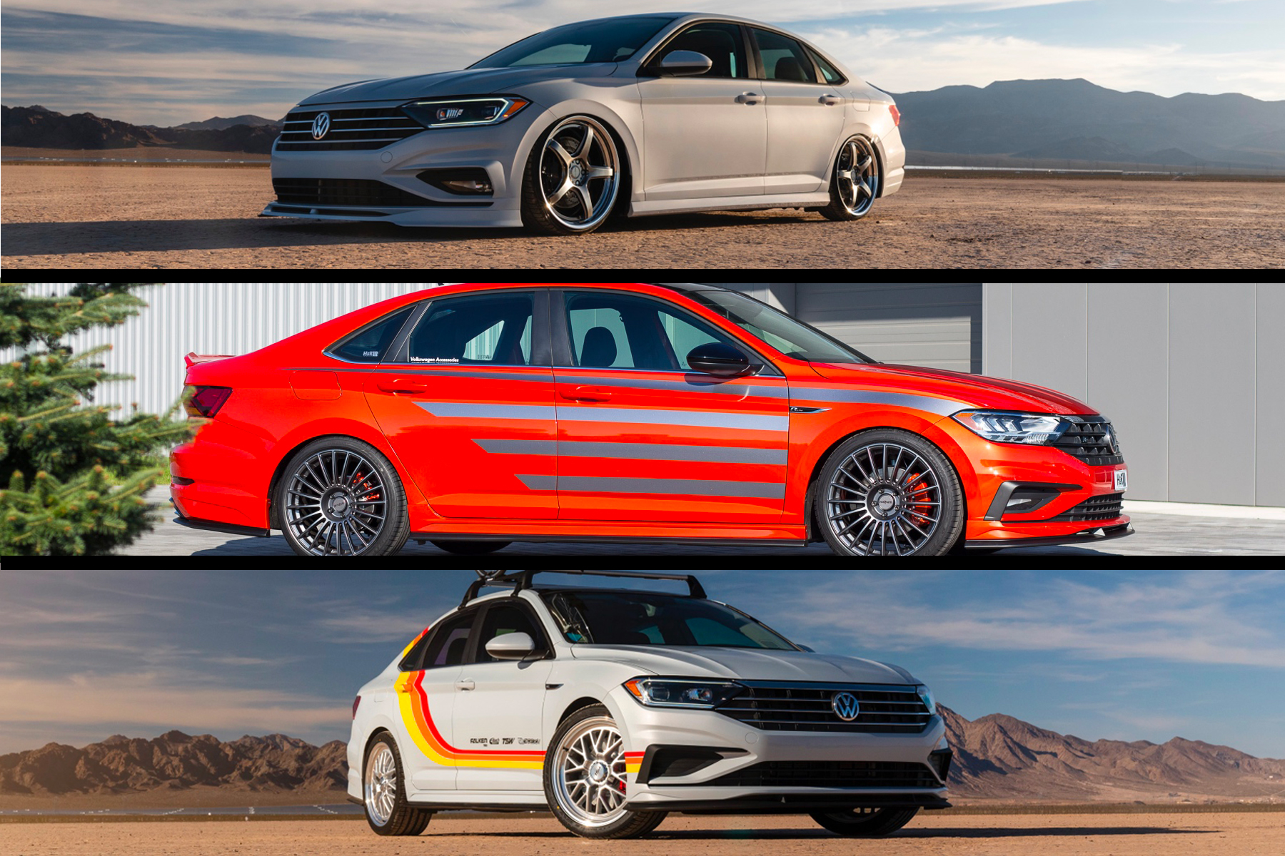 Volkswagen Trotting Out Trio Of Tuned Jettas At SEMA