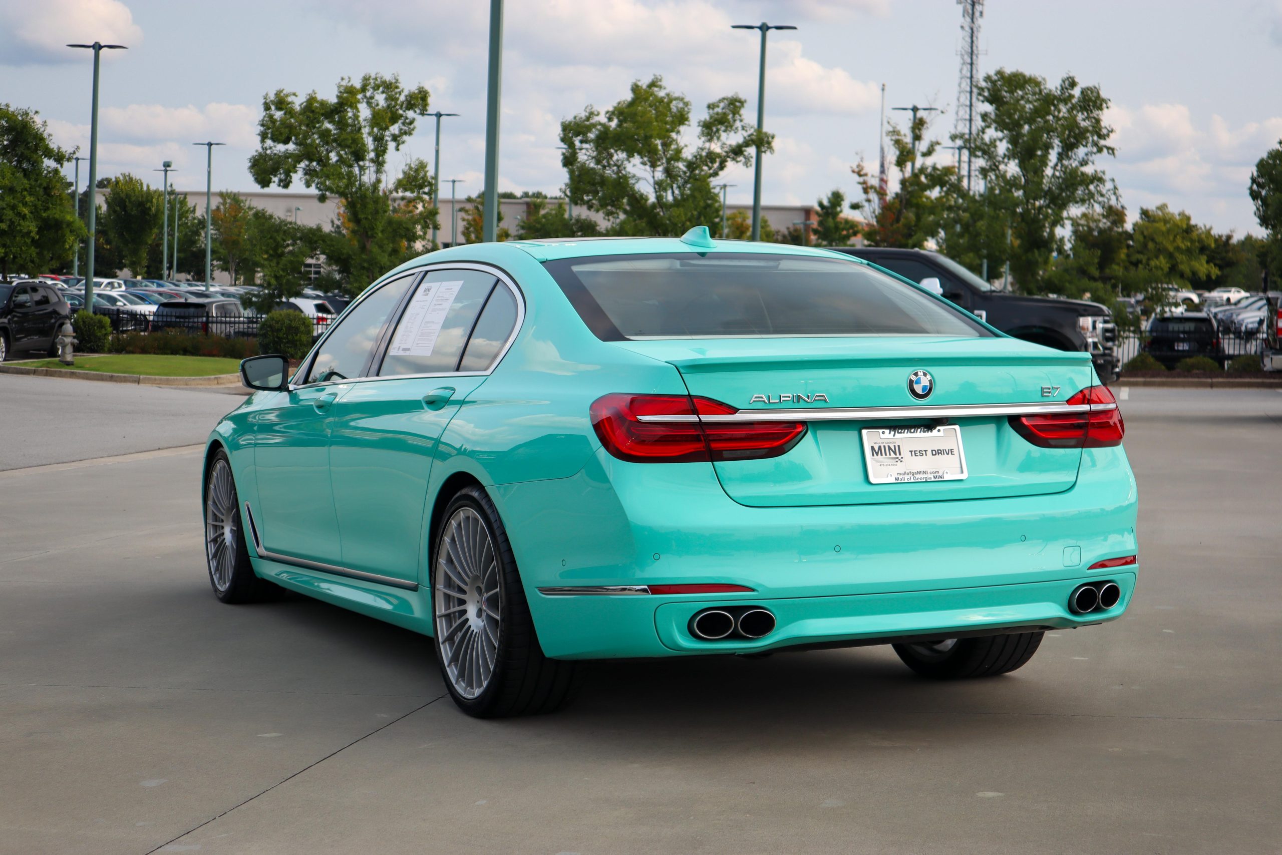 Alpina B7 in Mint Green - One-off Delivery to the U.S. Customer