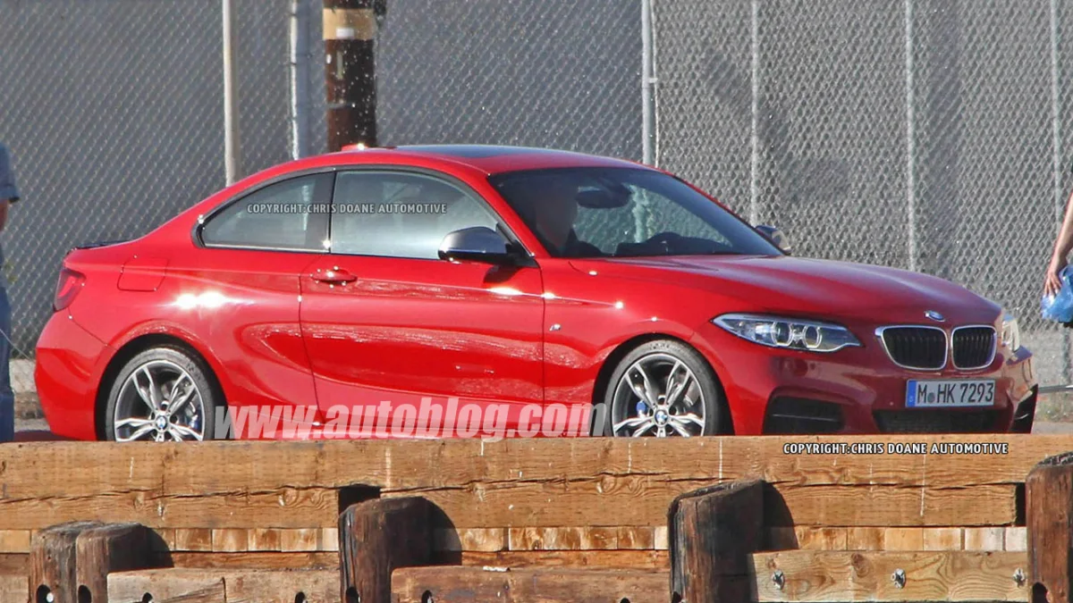 First spy shots of the 2013 BMW 2-Series Coupe