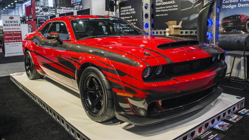 SpeedKore Introduces All Carbon-Fiber Dodge Demon for SEMA