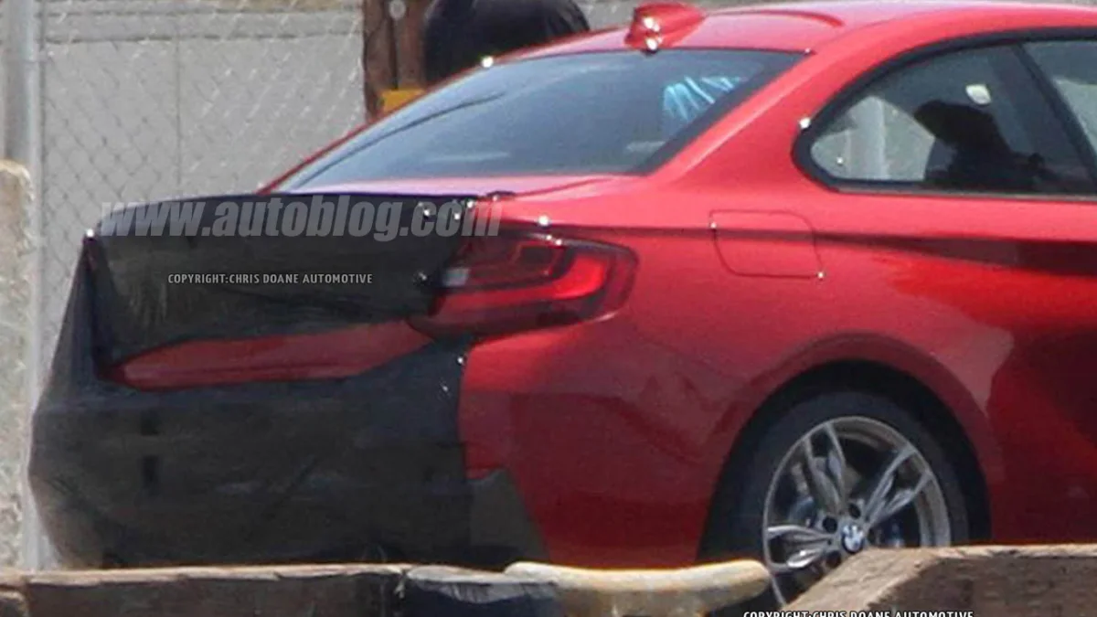 First spy shots of the 2013 BMW 2-Series Coupe