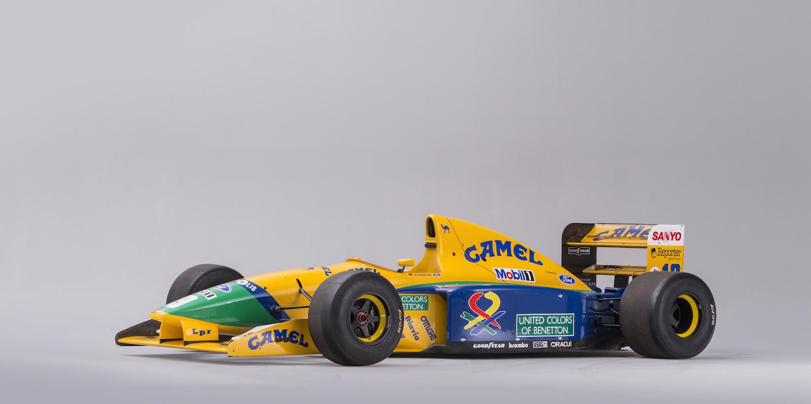 Benetton F1 Car Driven by Michael Schumacher