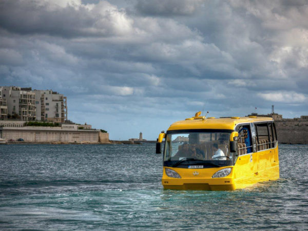 AmphiCoach, the World's First Amphibious Passenger coach