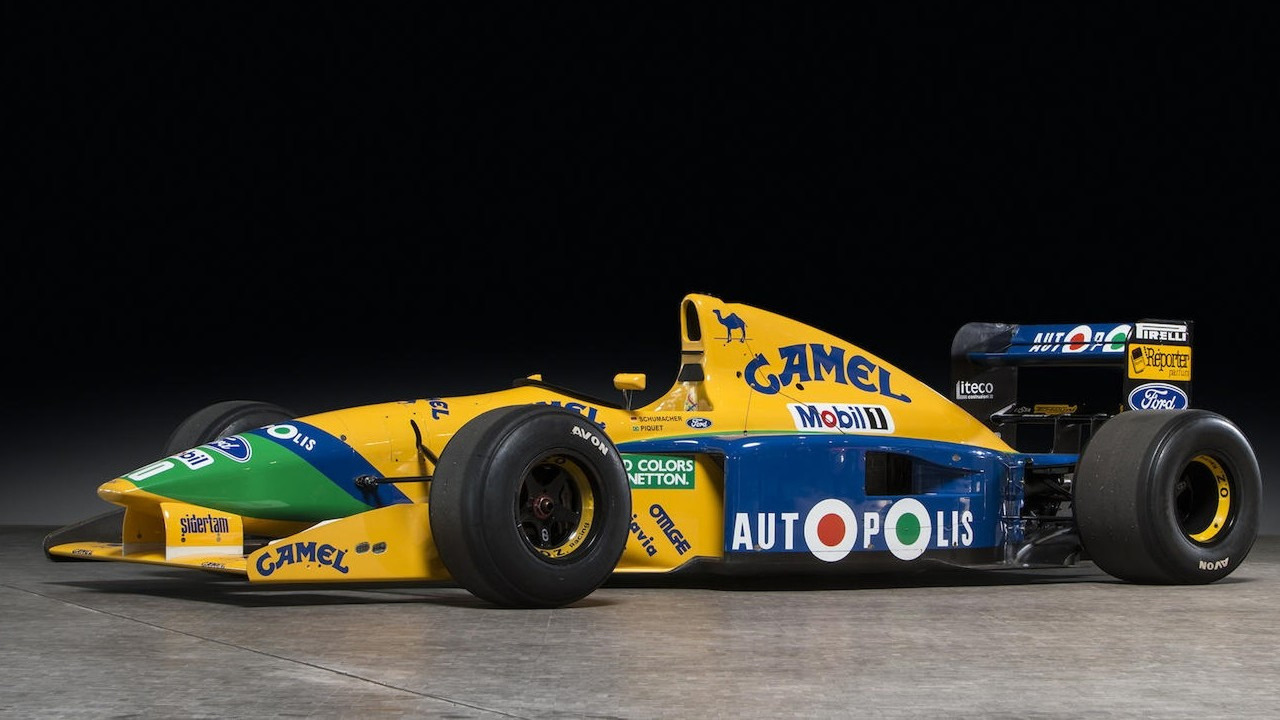 Benetton F1 Car Driven by Michael Schumacher