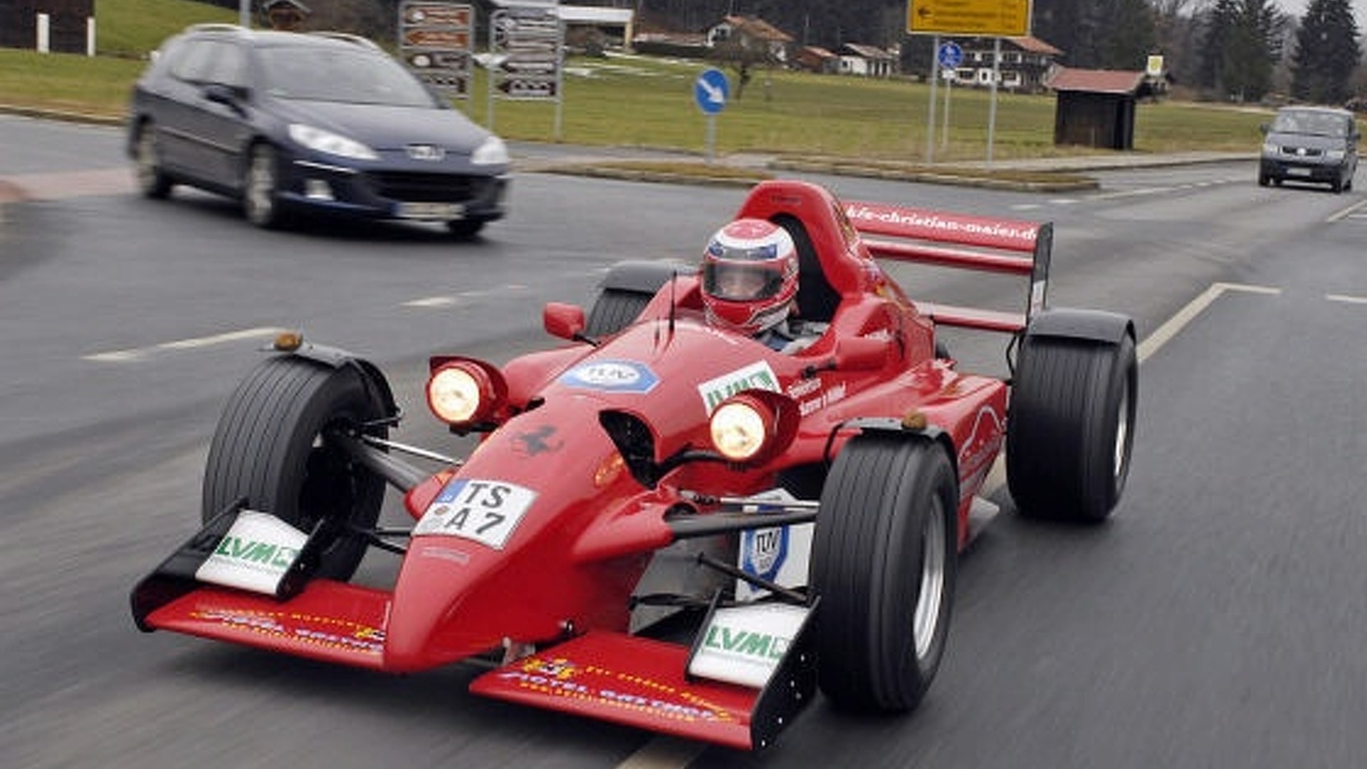 Street legal Formula Ford car in Germany