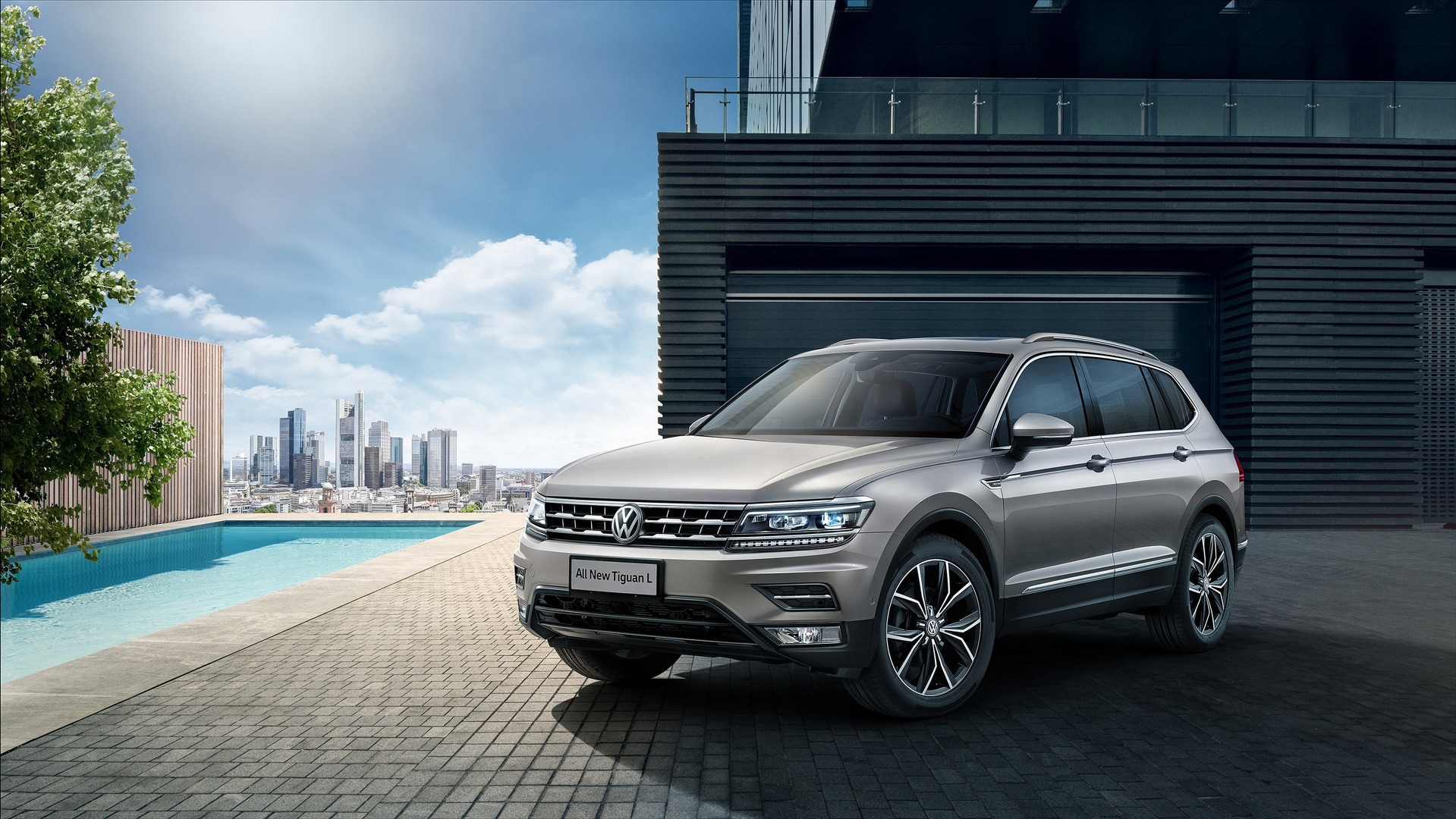 First official images of the VW Tiguan Allspace emerge