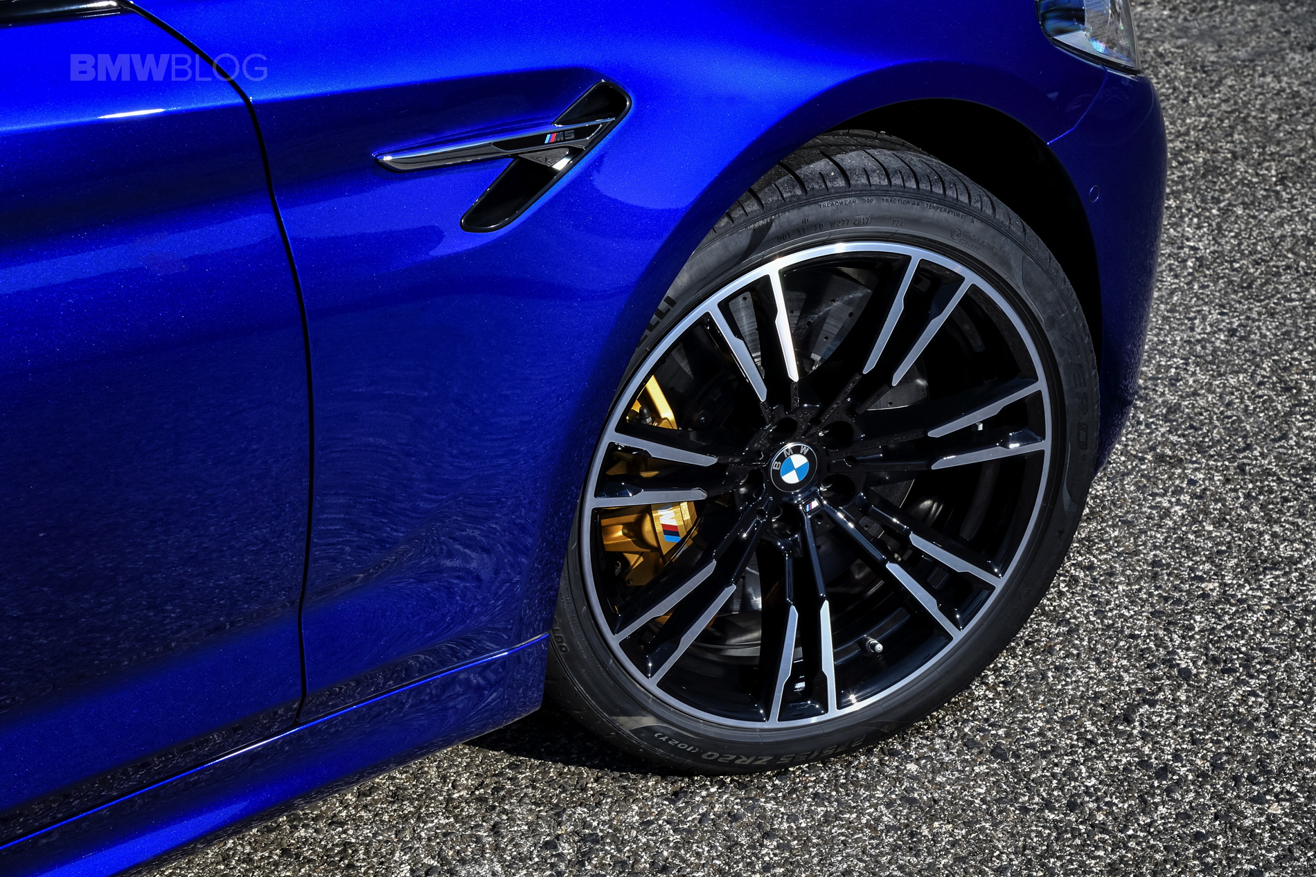 BMW M5 uses Bespoke Pirelli tires with F1-Derived tire compound