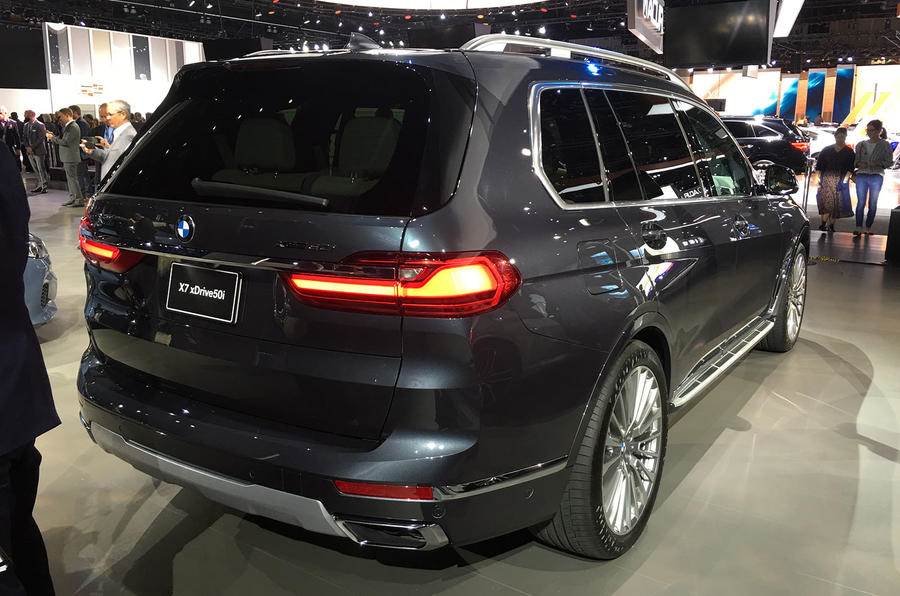 North American debut of BMW X7 at the LA Auto Show