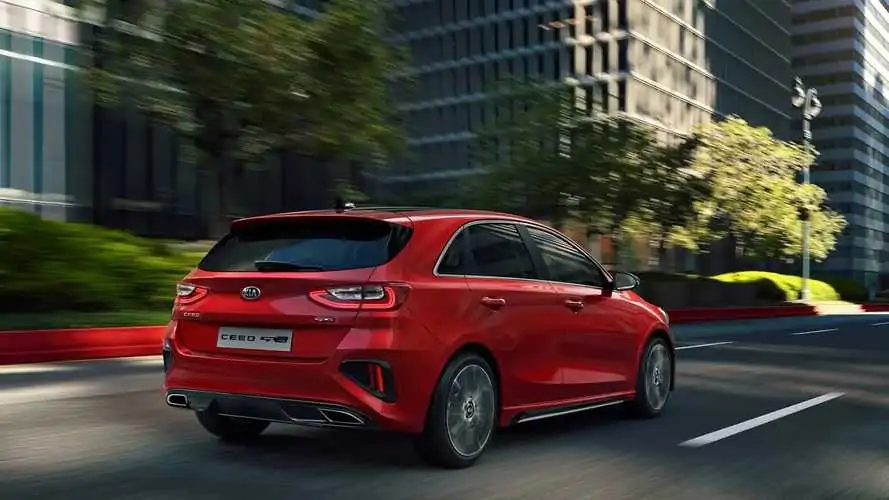 The Kia Ceed GT Line brings style to Paris, but no speed