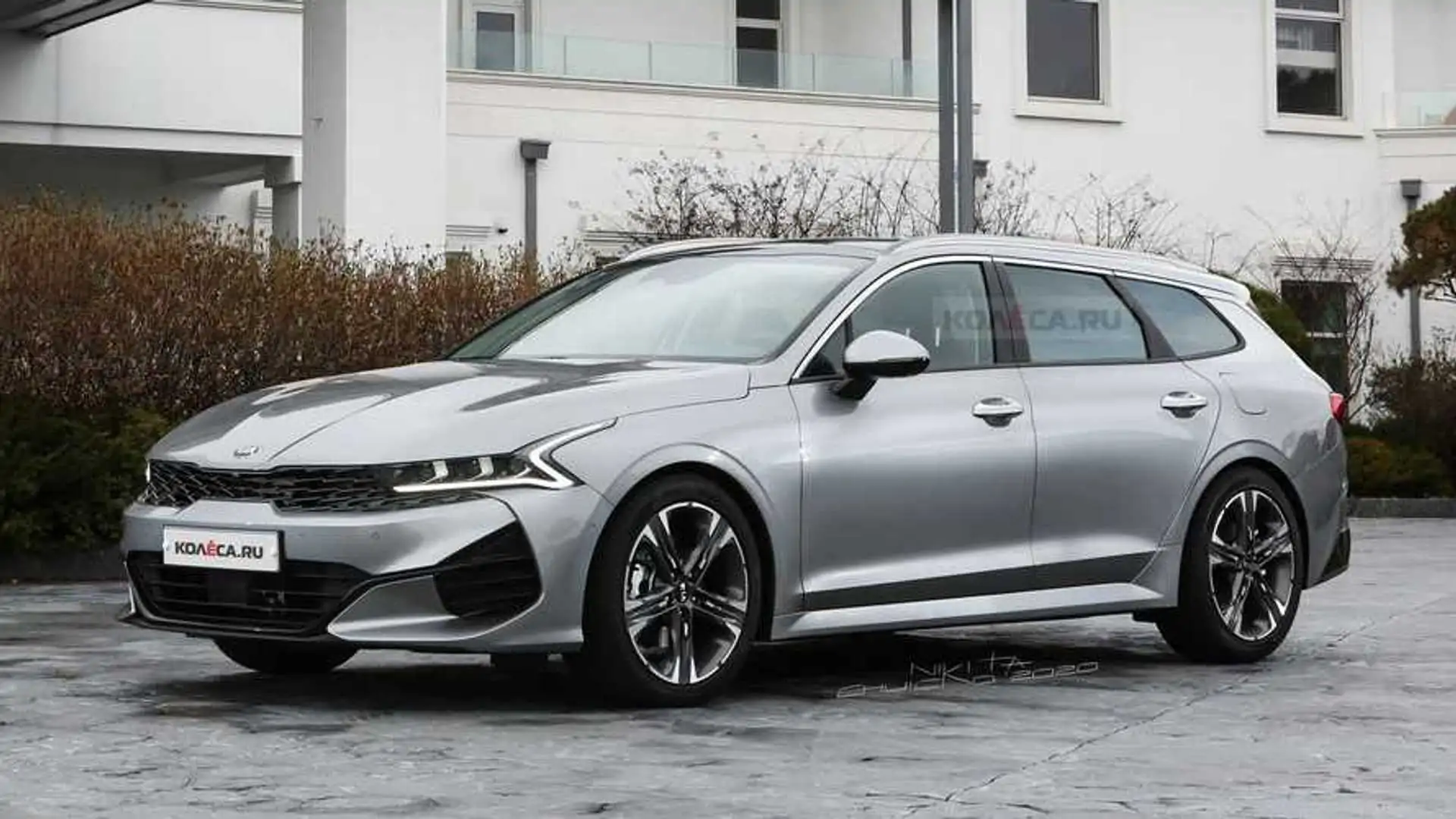 Kia Optima Wagon render Imagines D-Segment Roof For Europe