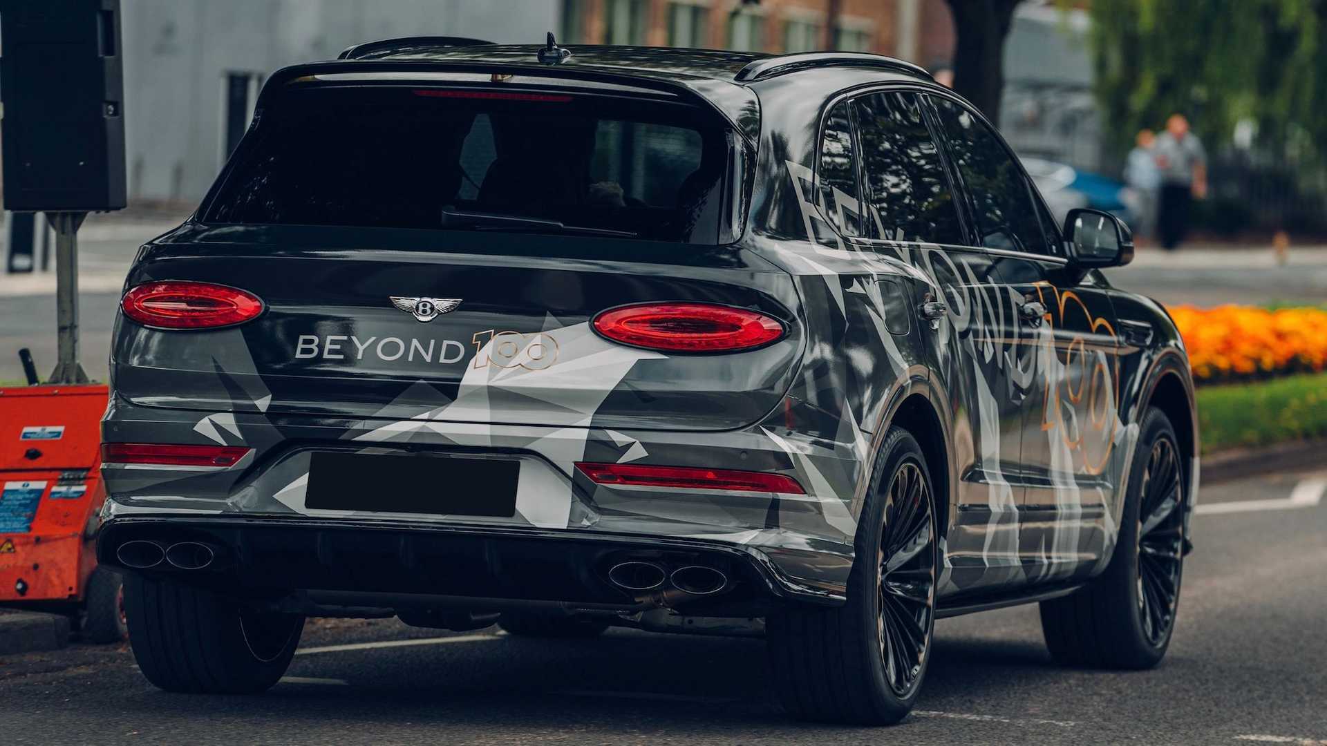 2021 Bentley Bentayga Speed Teased Before August 12 Debut