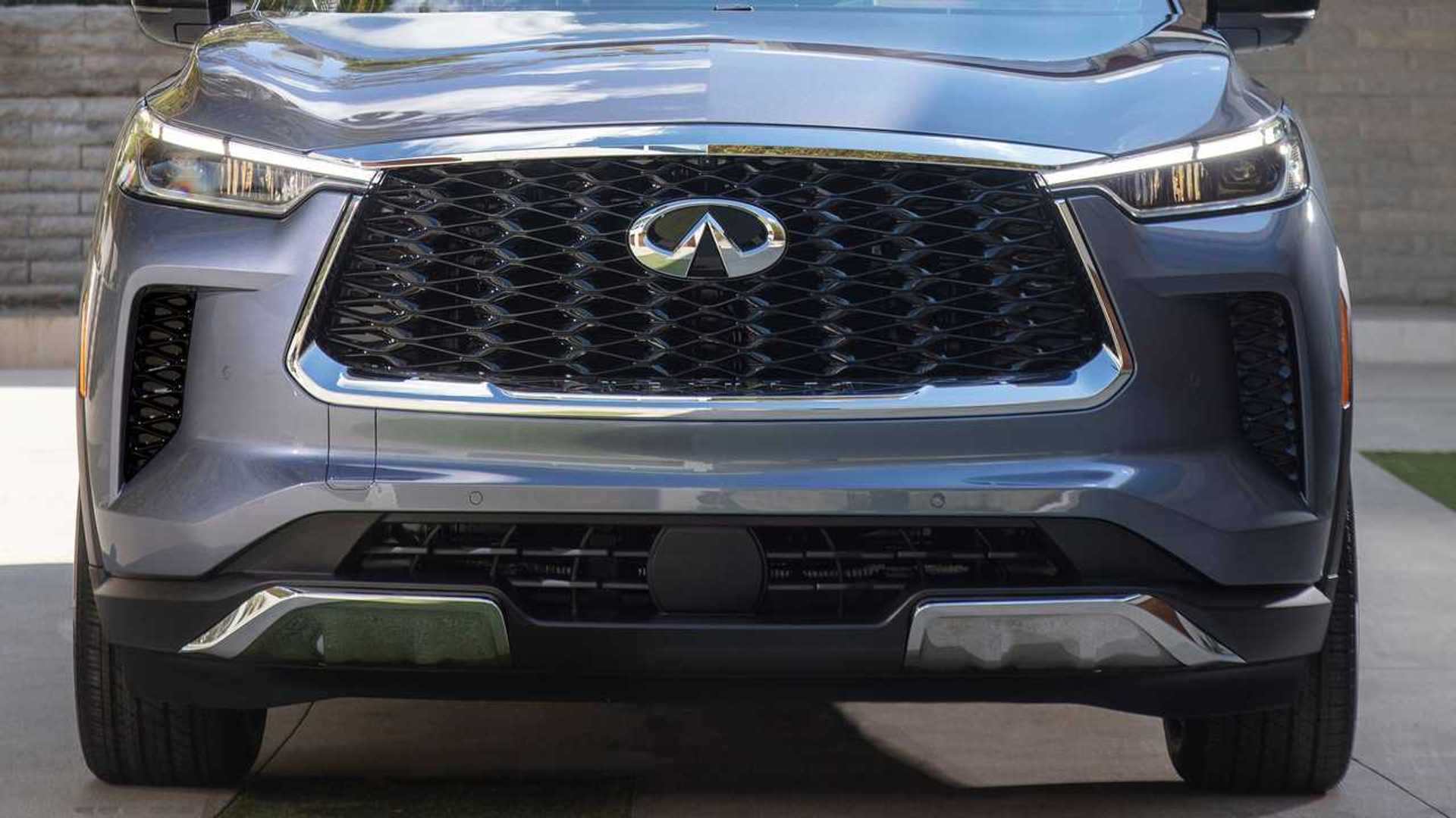 First Look: 2022 Infiniti Crossover Debuts with Snappy Styling