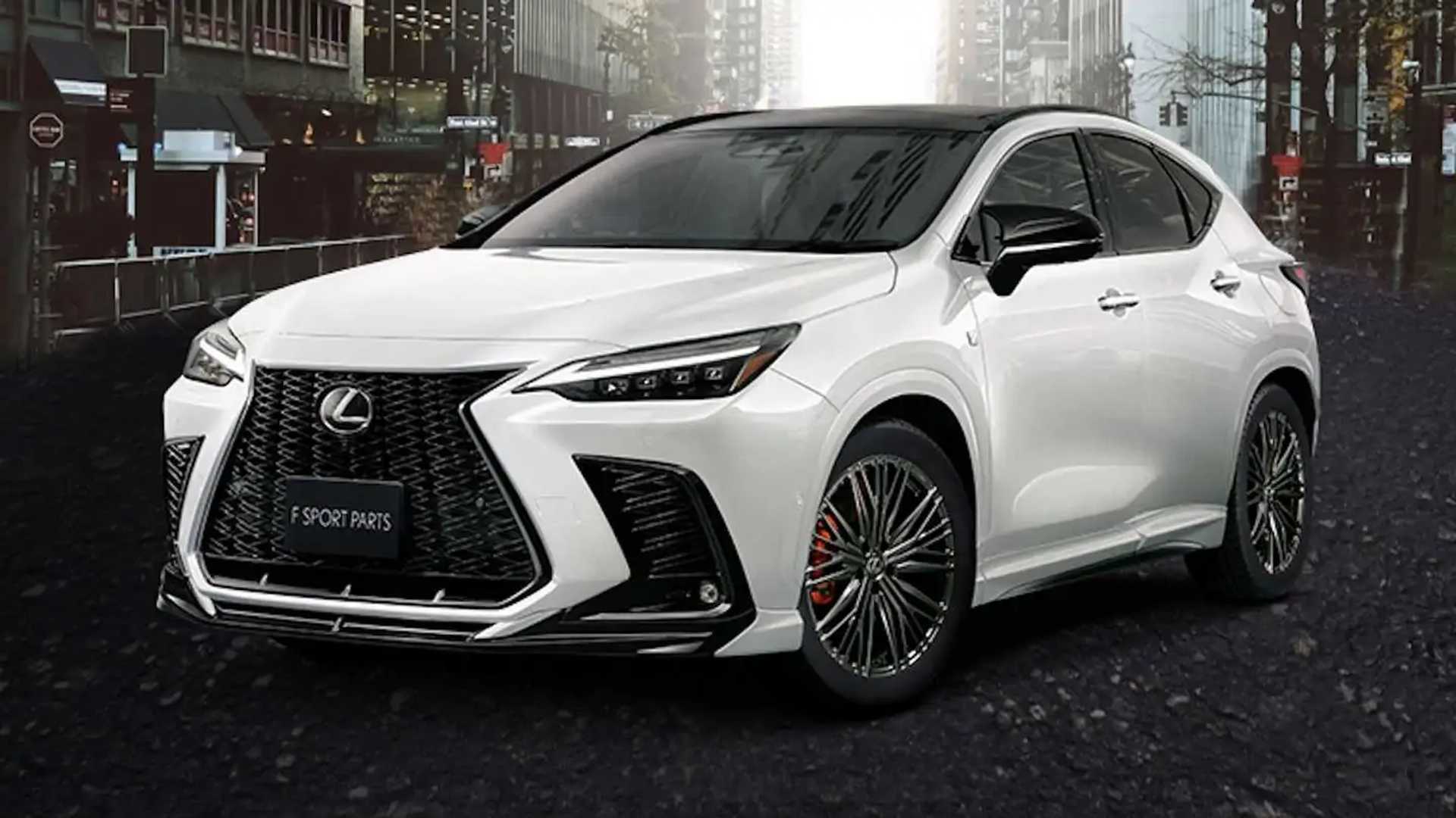 You can be sporty or classy with 2022 Lexus NX Modelista and TRD Parts